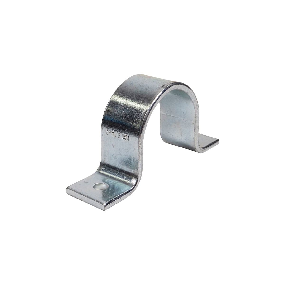2-12 Pipe Strap For Strut Channel - Electro-Galvanized