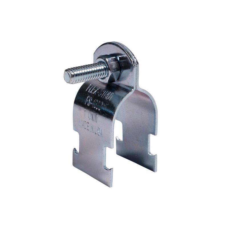 3" Rigid Conduit Pipe Strut Clamp - Electro-Galvanized