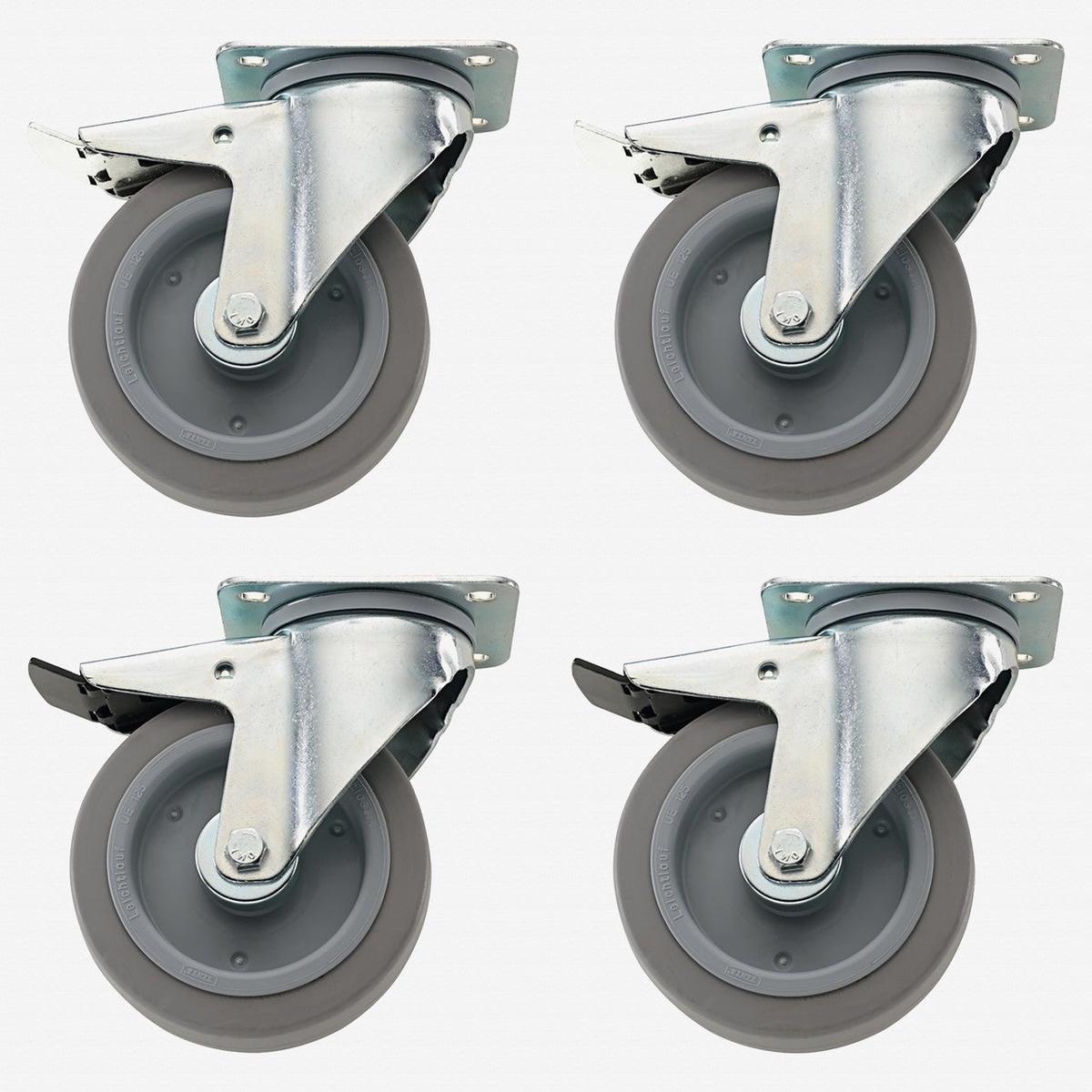 Stahlwille R 95/98S Set of Wheels For Trolleys, 125 mm diameter
