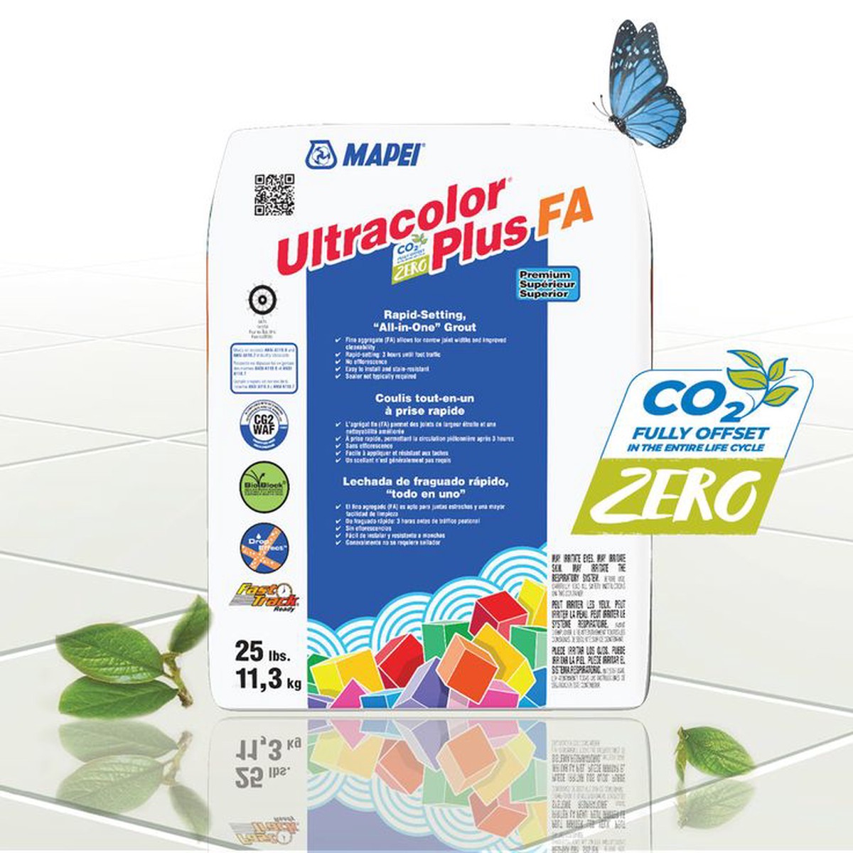 5009 Gray Ultracolor Plus FA Grout (25 lbs)