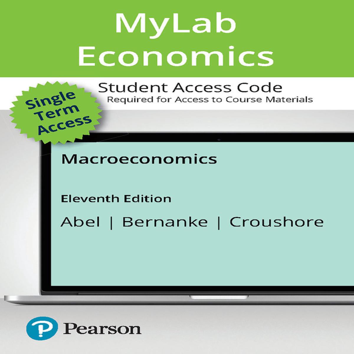 MyLab Macroeconomics Economics with Pearson eText Access Code