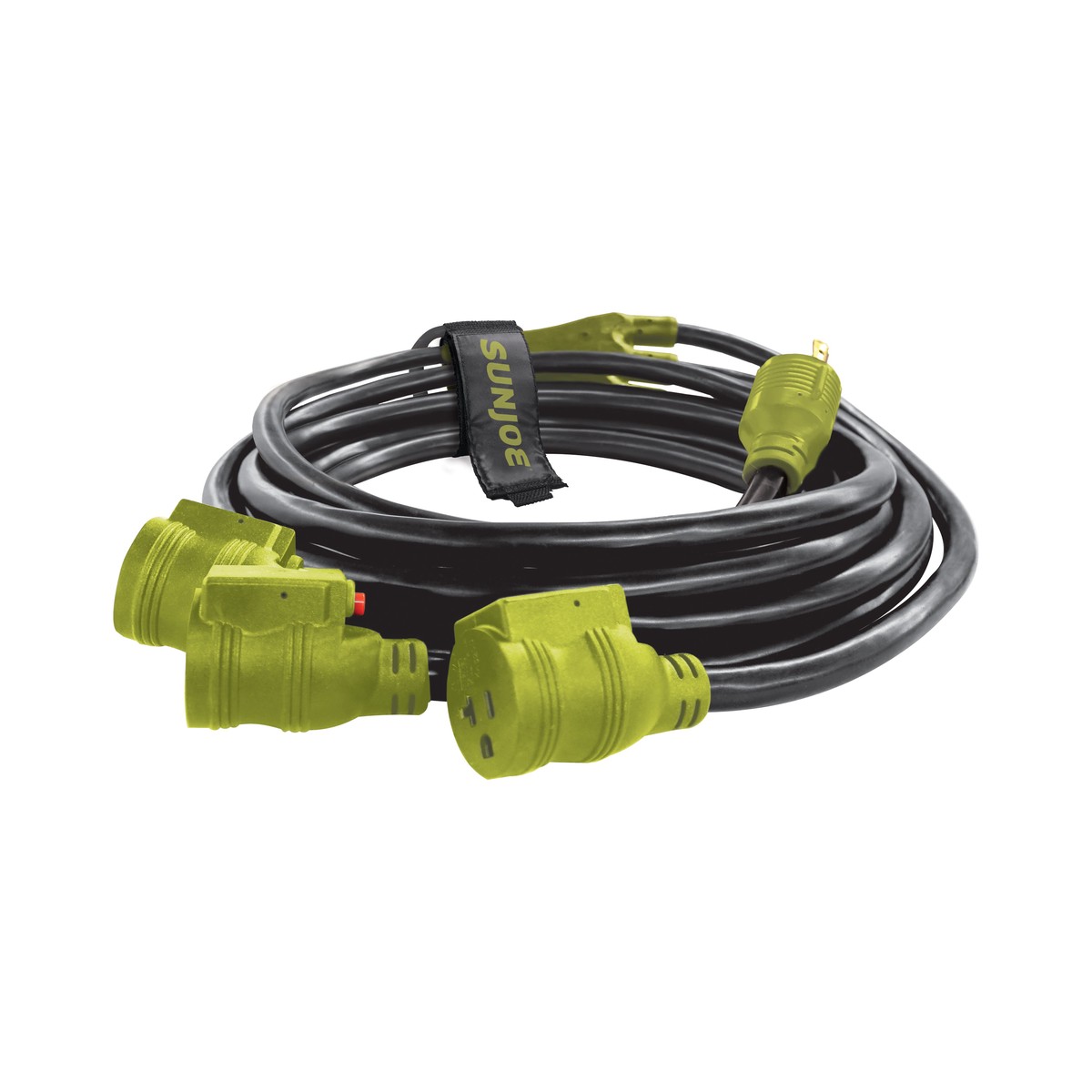 Sun Joe SJG-EXT2510-3WAY Generator Series 3 Outlet Power Cord 25-Foot 103-Gauge 3750 watts