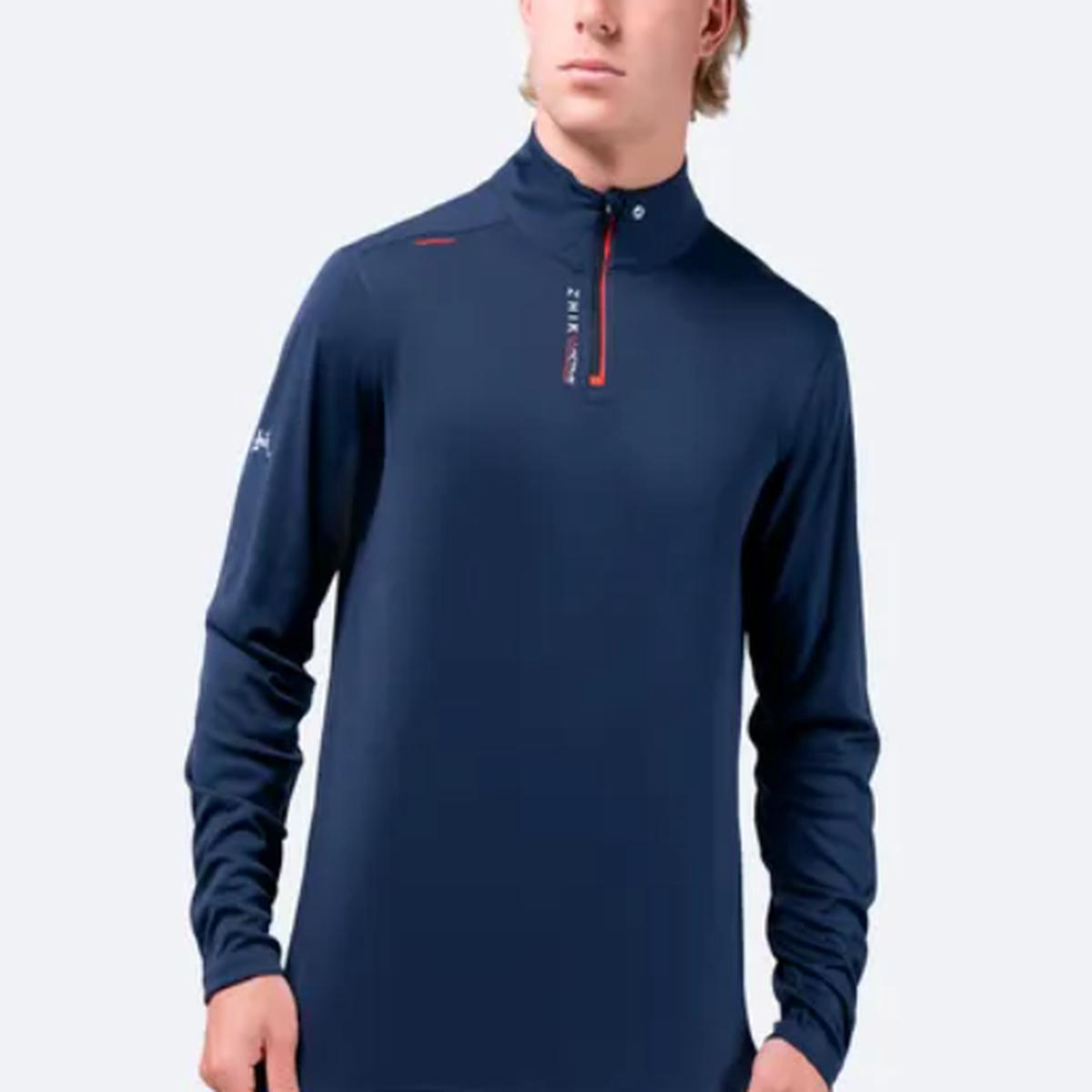 Zhik Mens UVActive UPF50 High Collar Top 8211 NAVY M