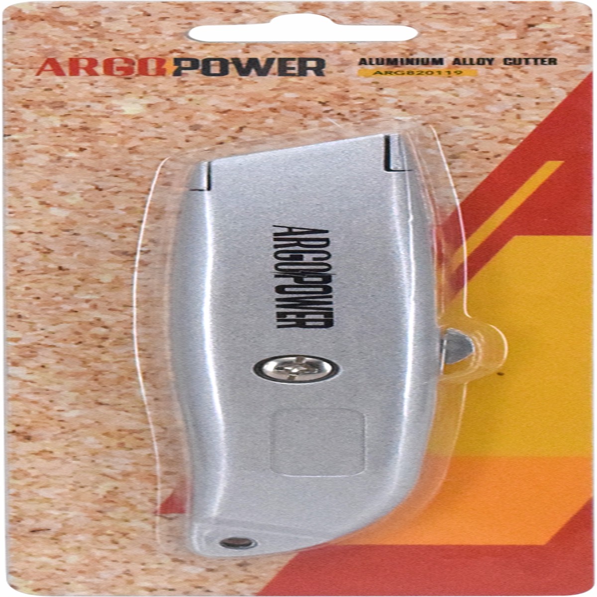 Argo Utility Knife Retractable Alloy 19Mm Professional Quality