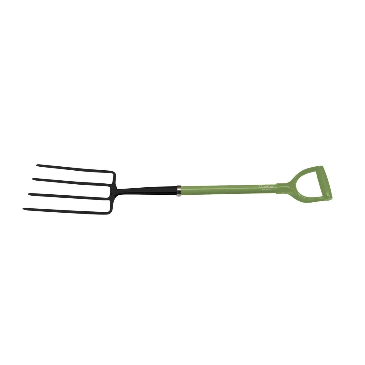 Martha Stewart Fiberglass 4-Tine Fork D-Handle Grip