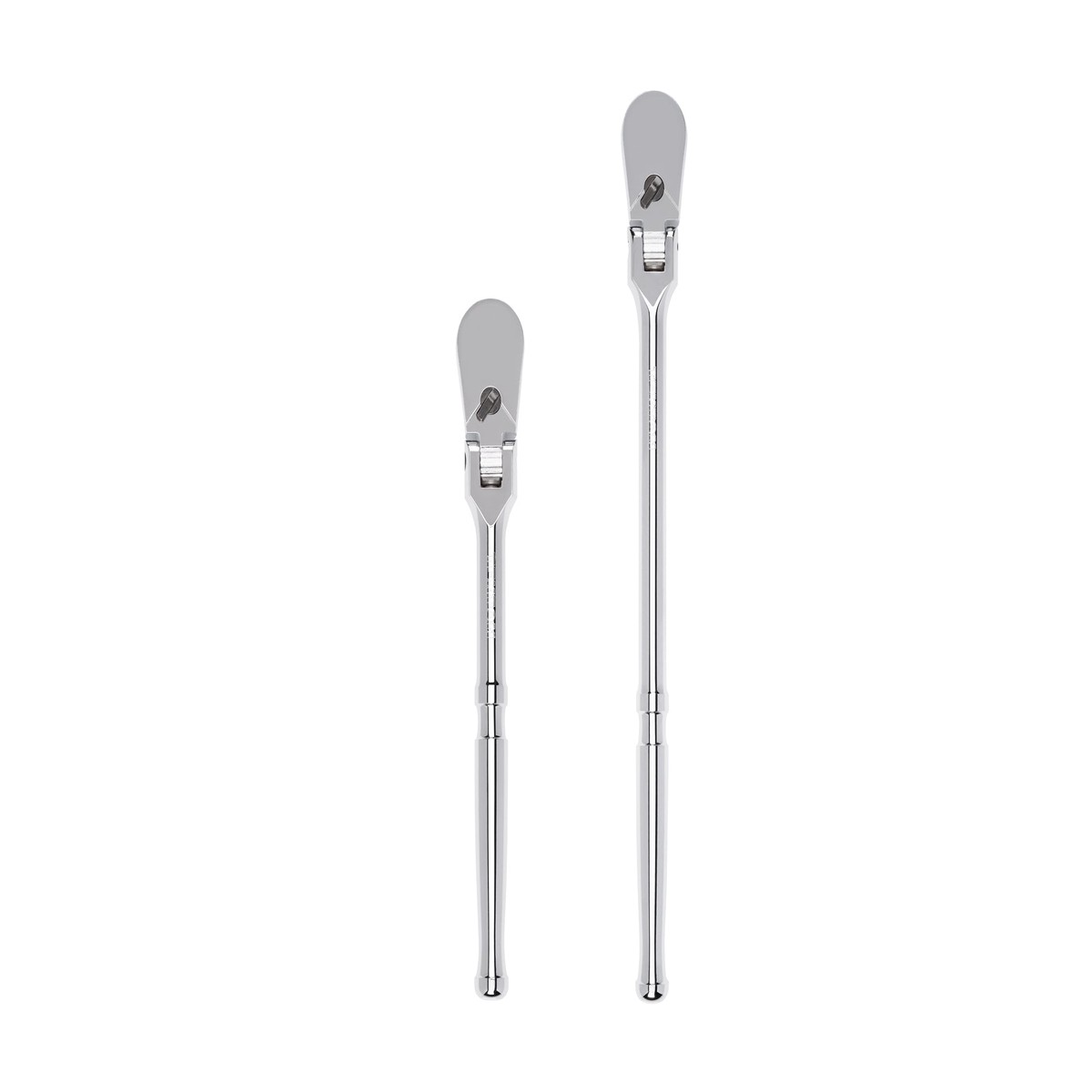 1/2 Inch Drive Flex Head Non-Quick-Release Ratchet Set, 2-Piece (10-1/2, 14 in.)