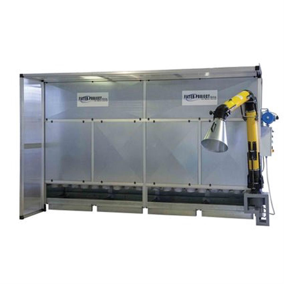 Automatic Dry Dust and Sludge Collection Booth - 4 Meter Dry Arm
