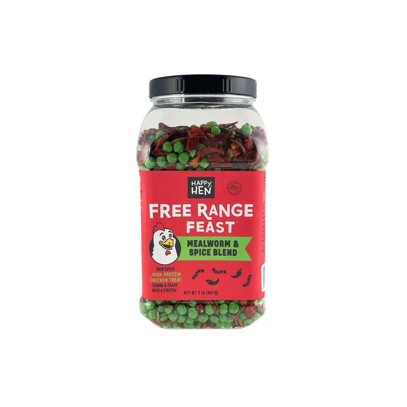 Happy Hen Treats Free Range Feast Mealworm & Spice Blend