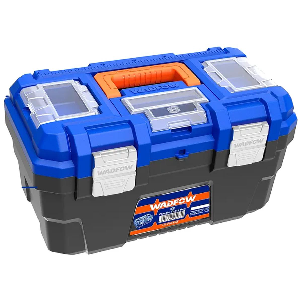 Wadfow WTB3316 Plastic Tool Box 16\ (Metal Buckle)