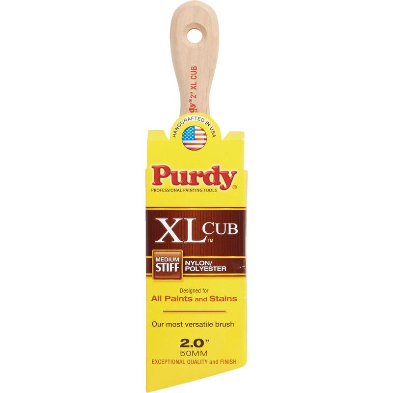 Purdy XL Cub 2 In. Short Angle Short Handle Paint Brush