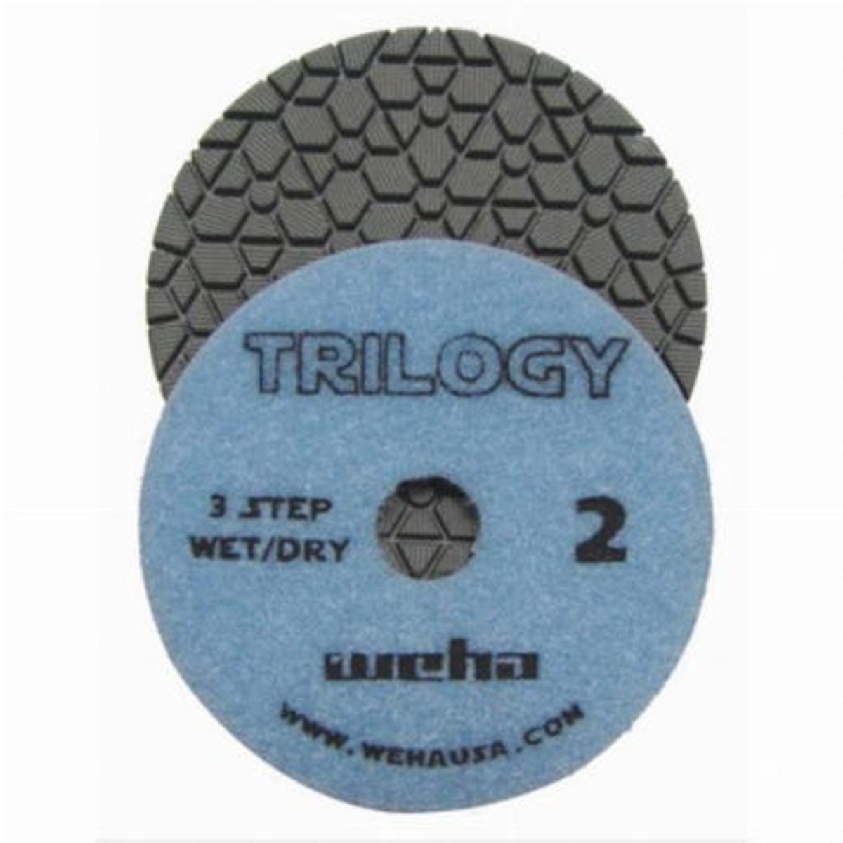 Weha Trilogy 3 Step Diamond Polishing Pads - Step2