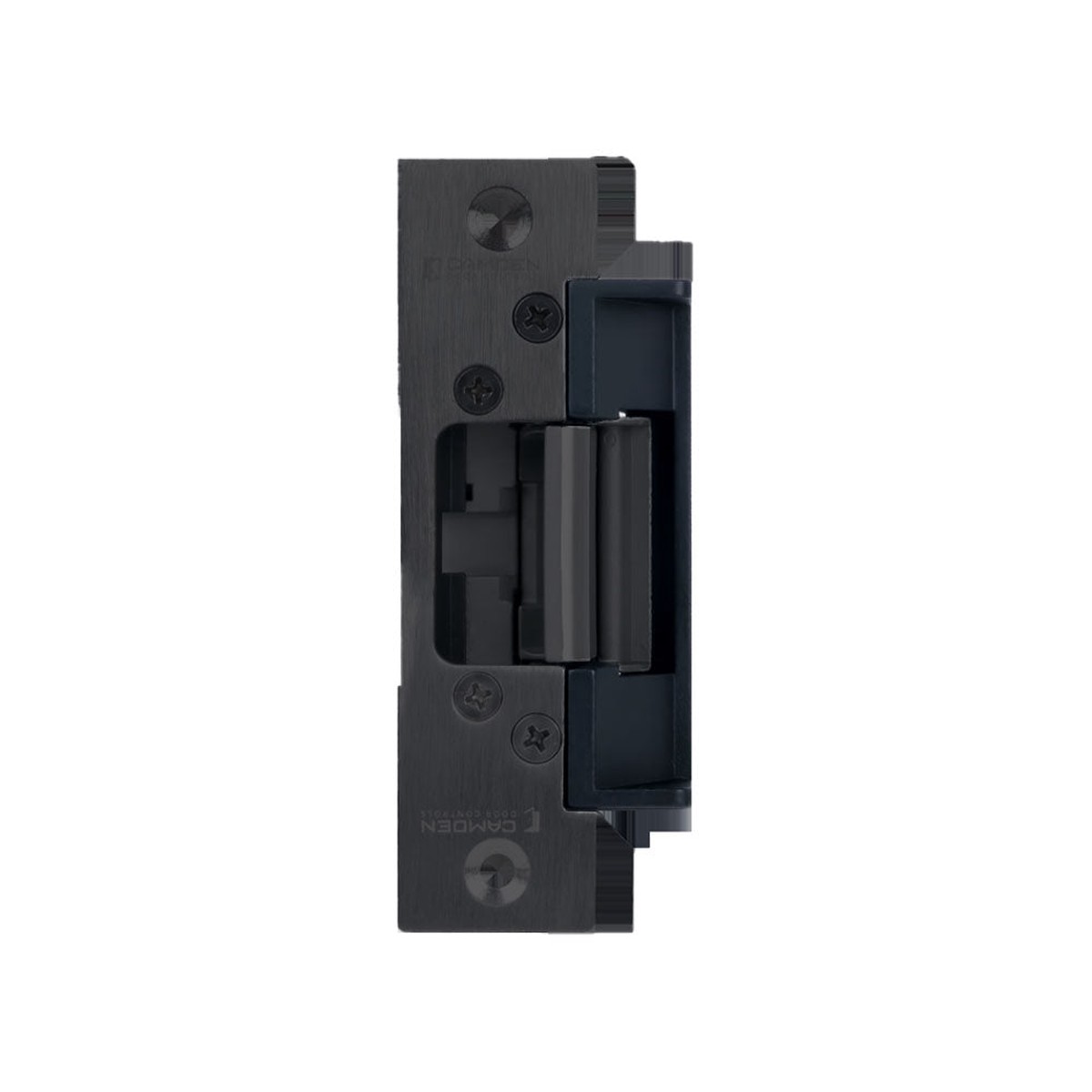 Camden - CX-ED1420-BK - Low Profile Universal Electric Strike for Cylindrical Locksets - Fail SafeFail Secure-Fire Rated - Grade 1 - US19 - Matte Black (622)