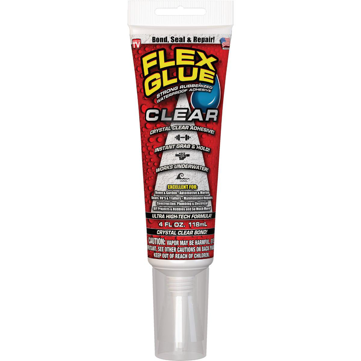 Flex Glue 4 Oz Clear Multi-Purpose Adhesive