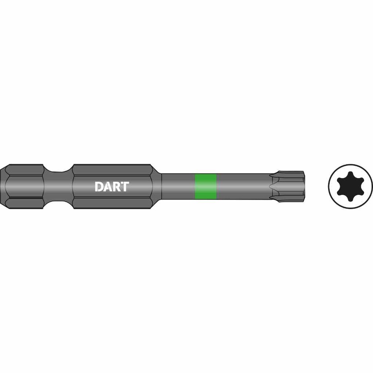 DART DI50T15-10 T15 50mm Impact Driver Bit - Pack 10
