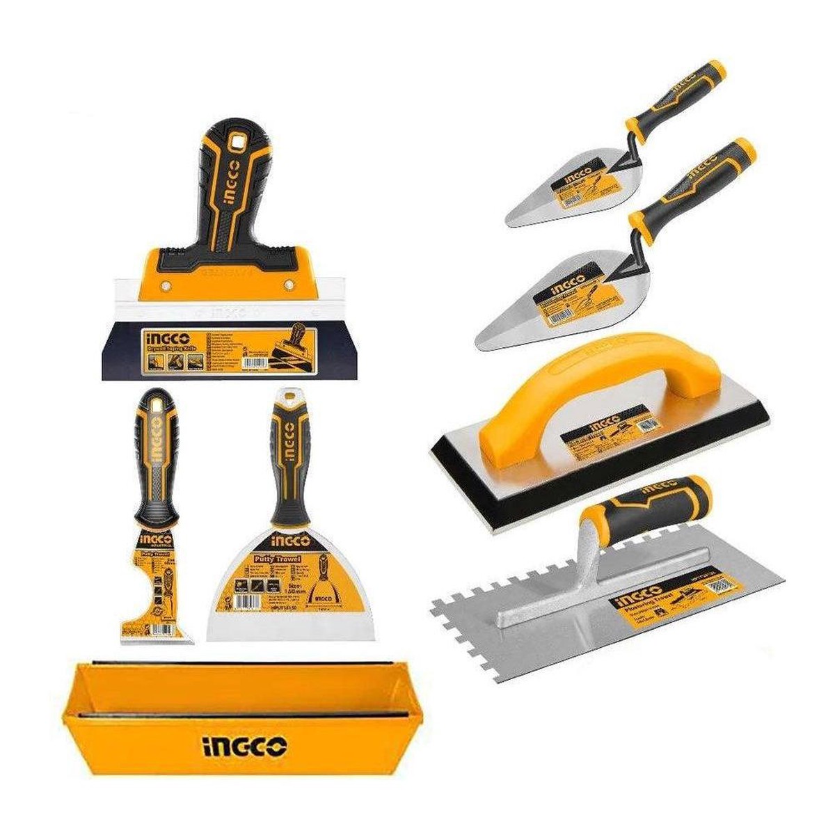 Ingco Bricklaying & Plastering Tools Set CP