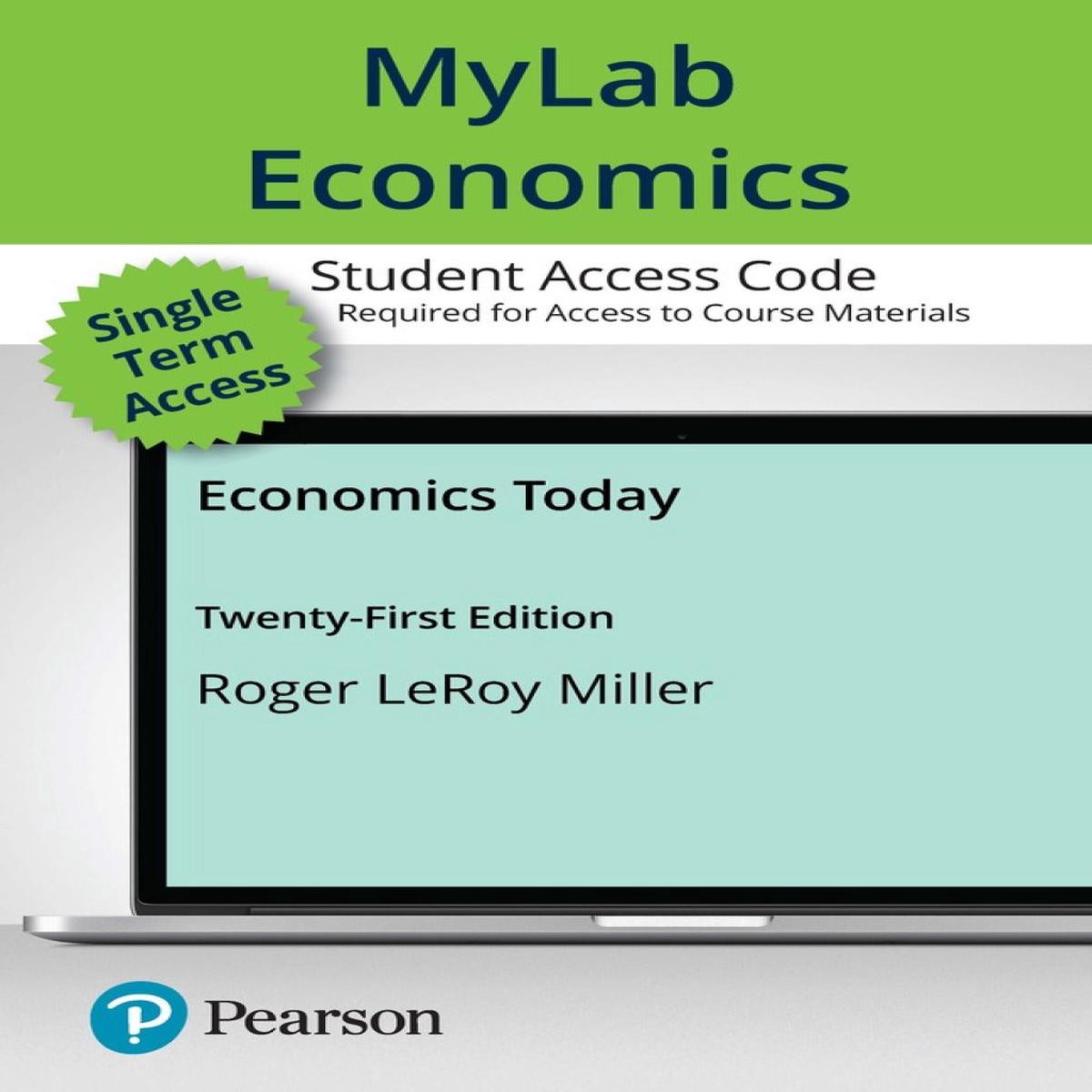 MyLab Economics Today with Pearson eText Access Code