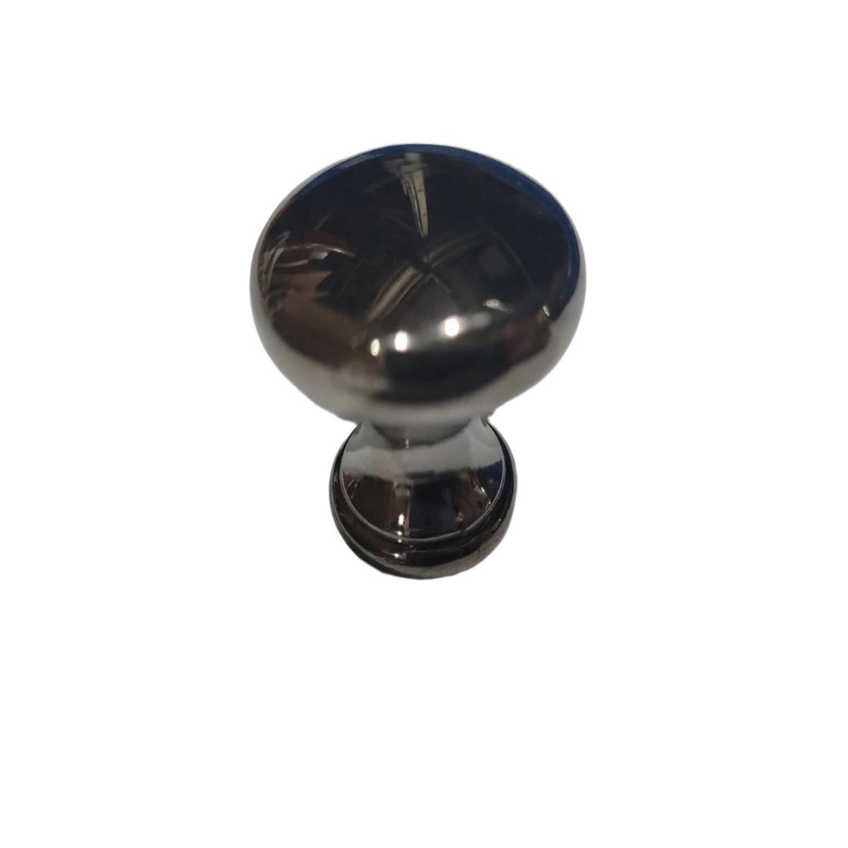 Box of 50 Polished Chrome Cabinet Knobs With Screws