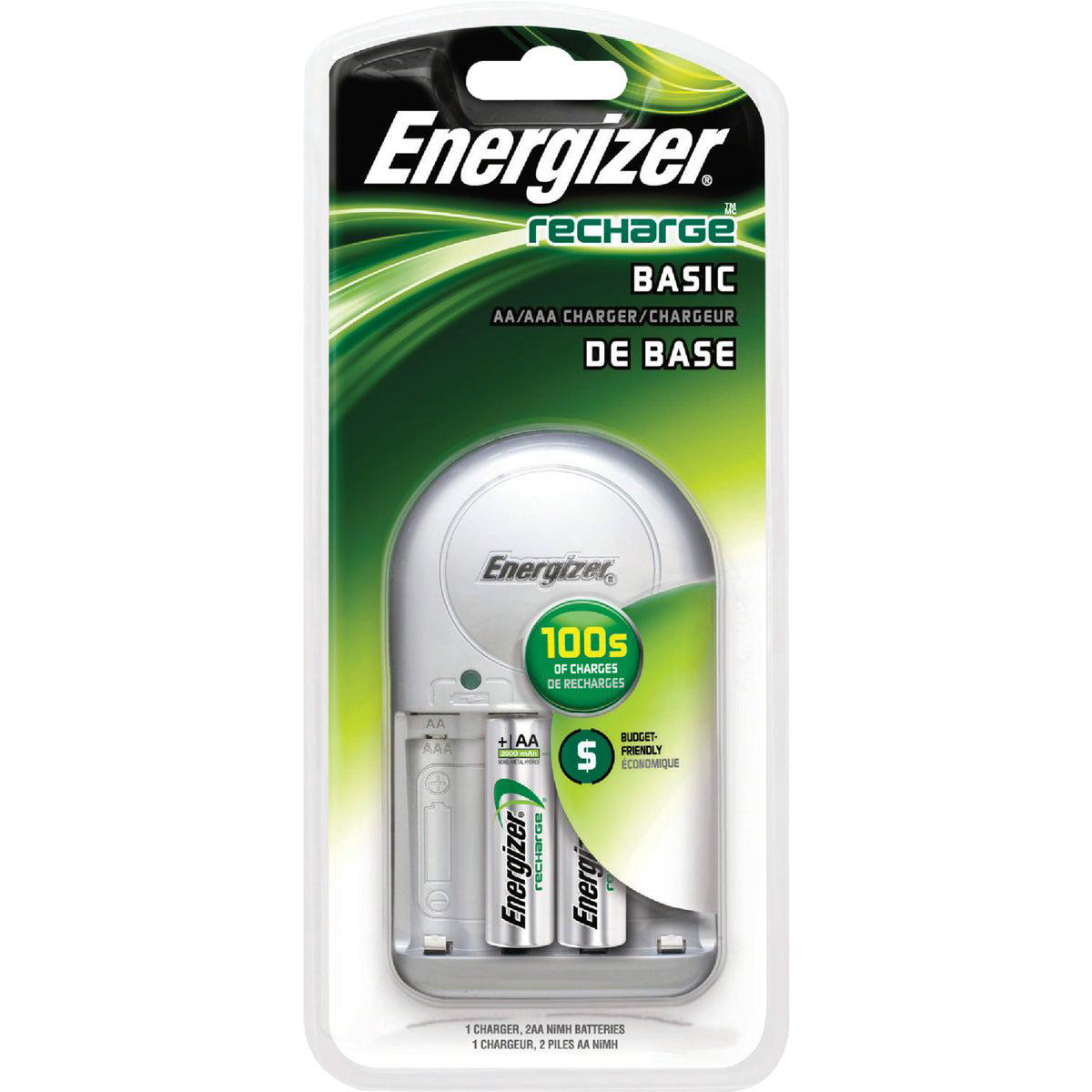 Energizer Recharge AA 038 AAA NiMH Basic Battery Charger