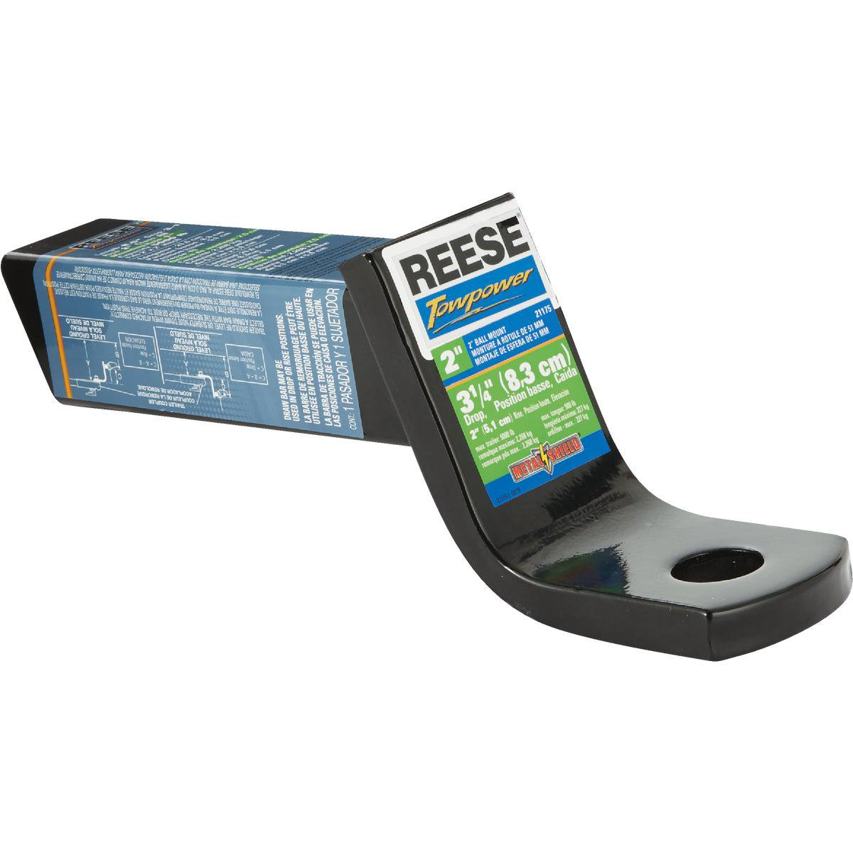 Reese Towpower 2 In x 3-14 In Drop Standard Hitch Draw Bar