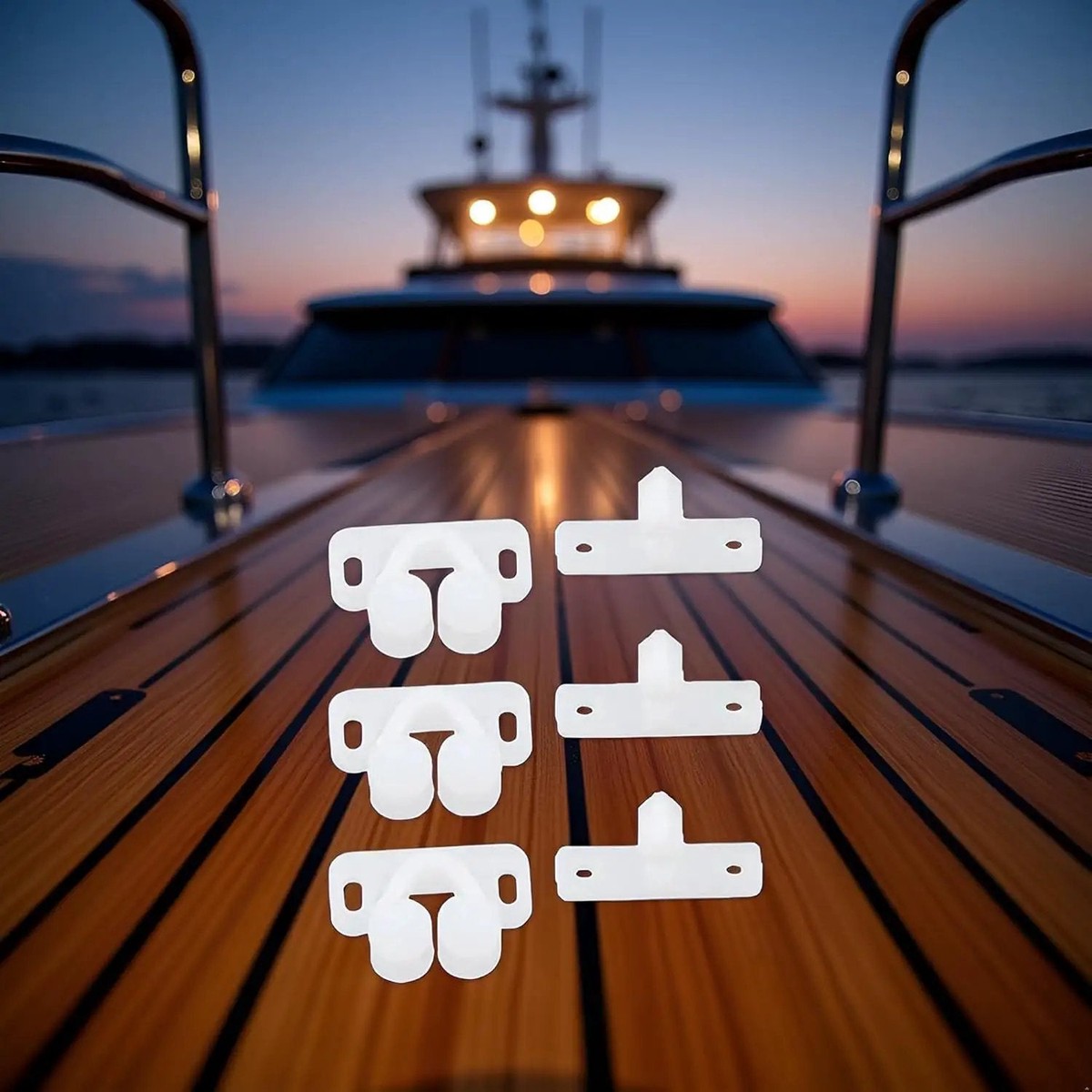 Set Of 3 White Ball Catch Door Latch Roller Cups For Cabinets And Boats, Spring-Loaded Plastic Cabinet Hardware, Tough Marine Grade Cabinet Catches For Doors And Cupboards