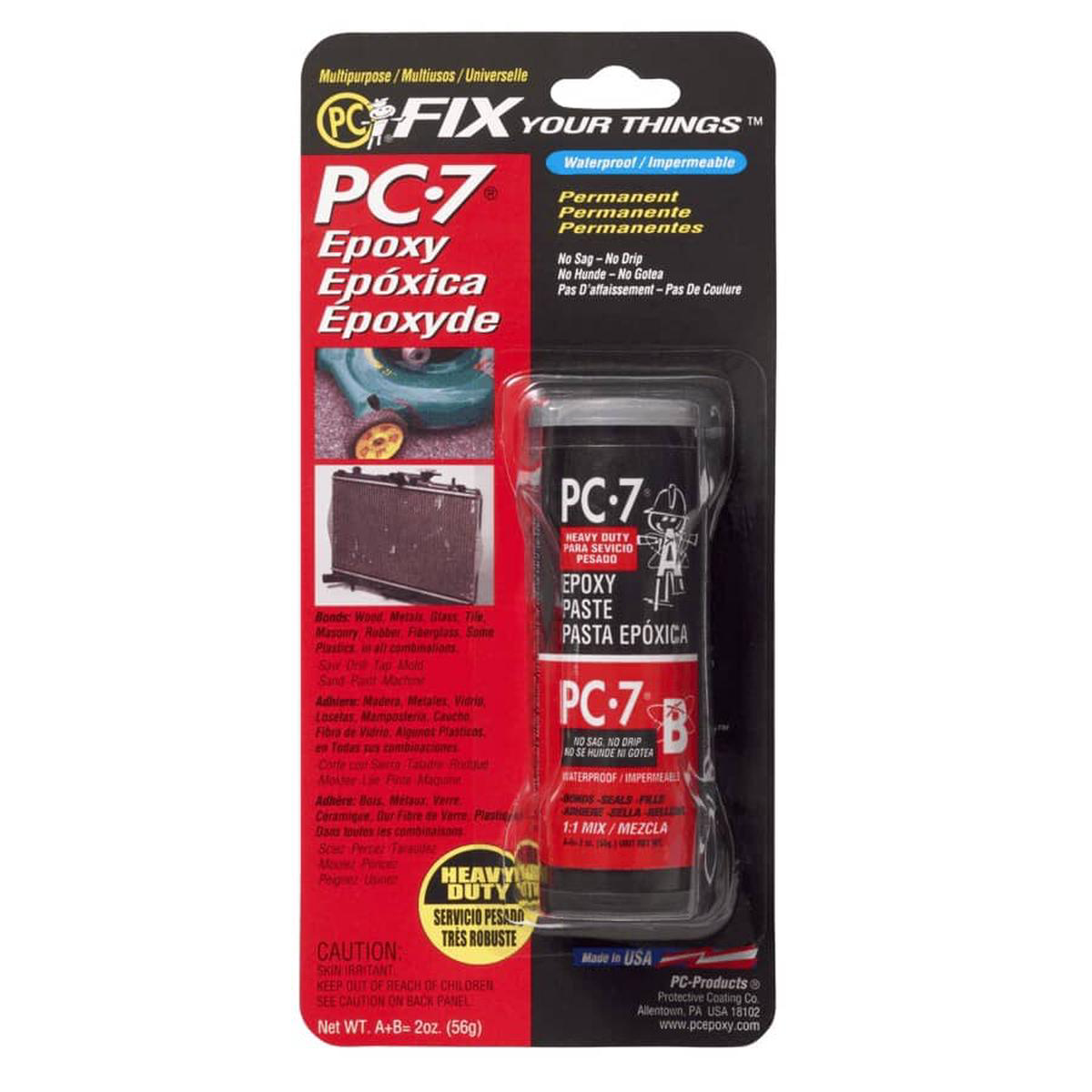 2-Part Epoxy Paste Adhesive 8211 2 oz