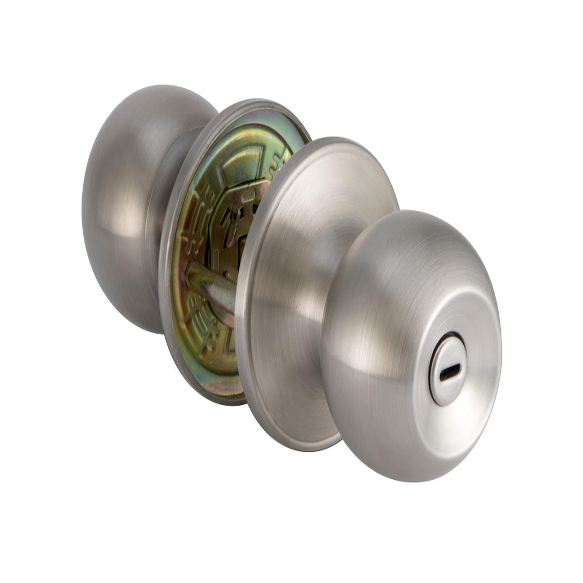 Door Handles Polished Stainless Steel Privacy Knob