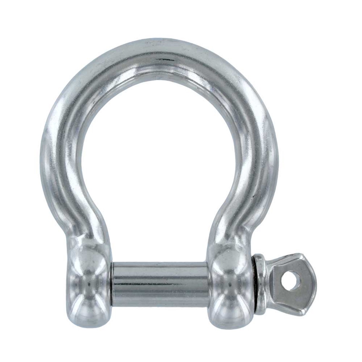 1" Screw Pin Bow Shackle Stainless Steel