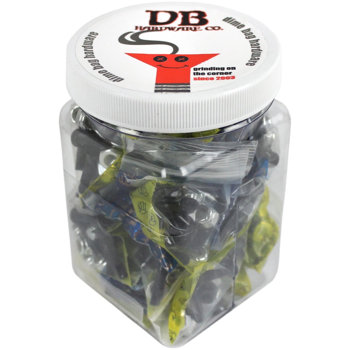 Dime Bag Hardware 1" Phillips Black 25 Sets