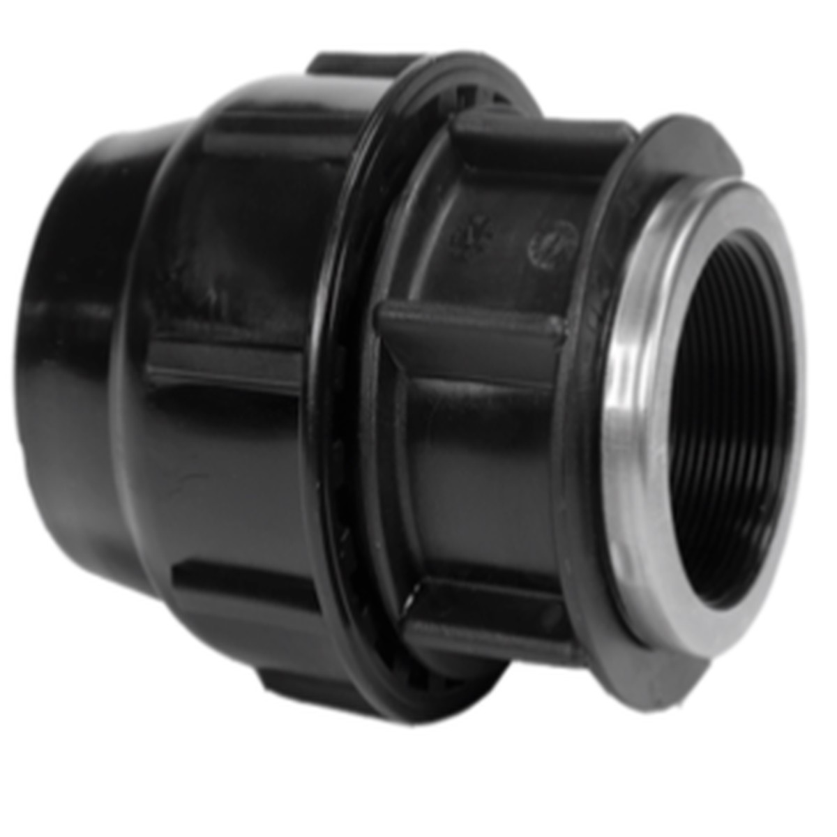 25mm x 3/4" Female BSP Metric Blue Line Poly Pipe Adaptor Connector DAMOS Italian Made