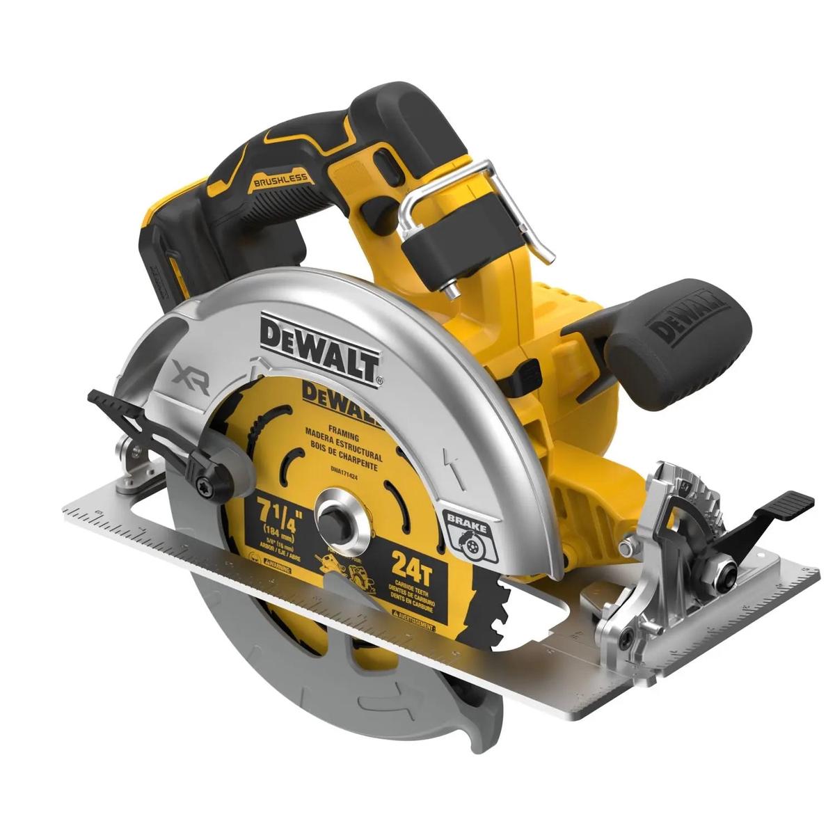 DEWALT DCS590B 20V MAX* XR Brushless Cordless 7-1/4 in. Circular Saw (Tool Only)