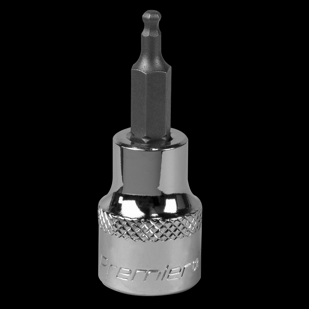 Sealey SBBH001 3mm 3/8"Sq Drive Ball-End Hex Socket Bit