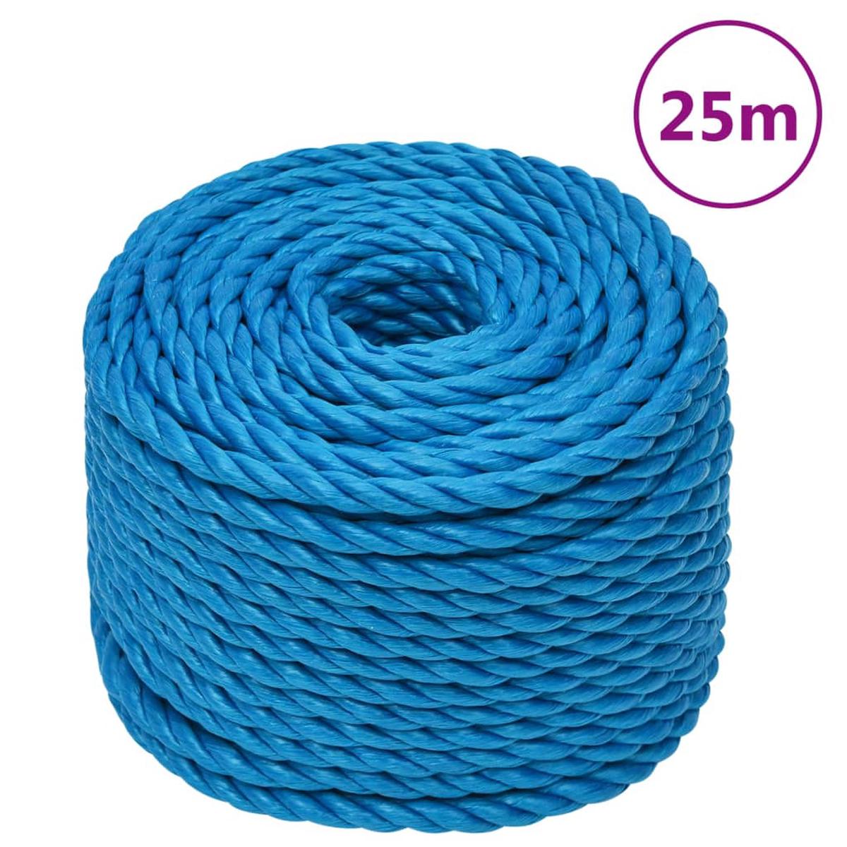 Berkfield Work Rope Blue 16 mm 25 m Polypropylene