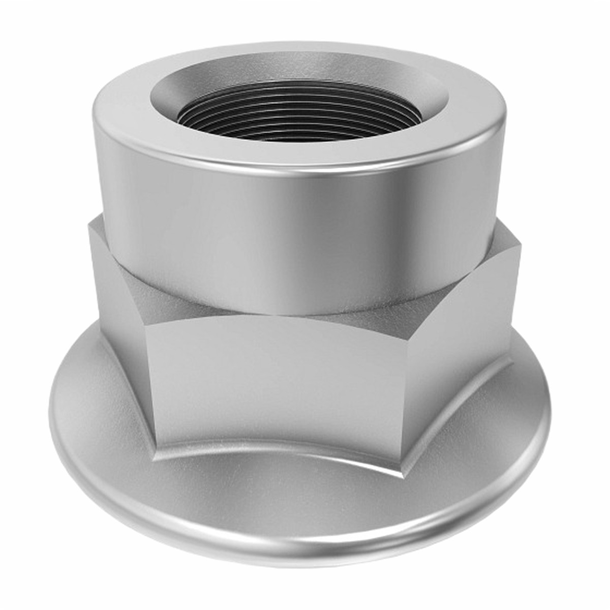 John Deere 14M7397 M6 Hexagonal Flange Lock Nut 5-Pack