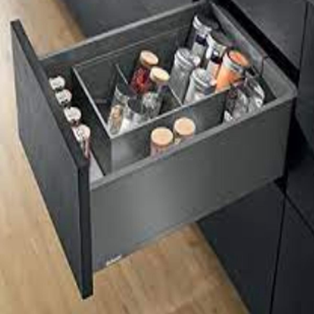 Blum Legrabox pure kitset drawer (460 x 500mm ) 40kg for Space step400-1200 Cabinet widths 8211 1-4