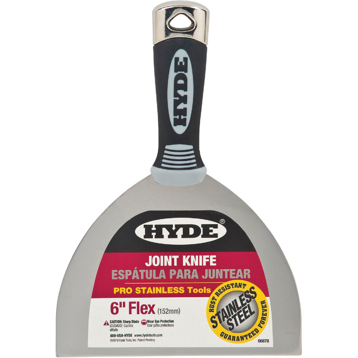 Hyde Pro Stainless 6 In Flex Joint Knife