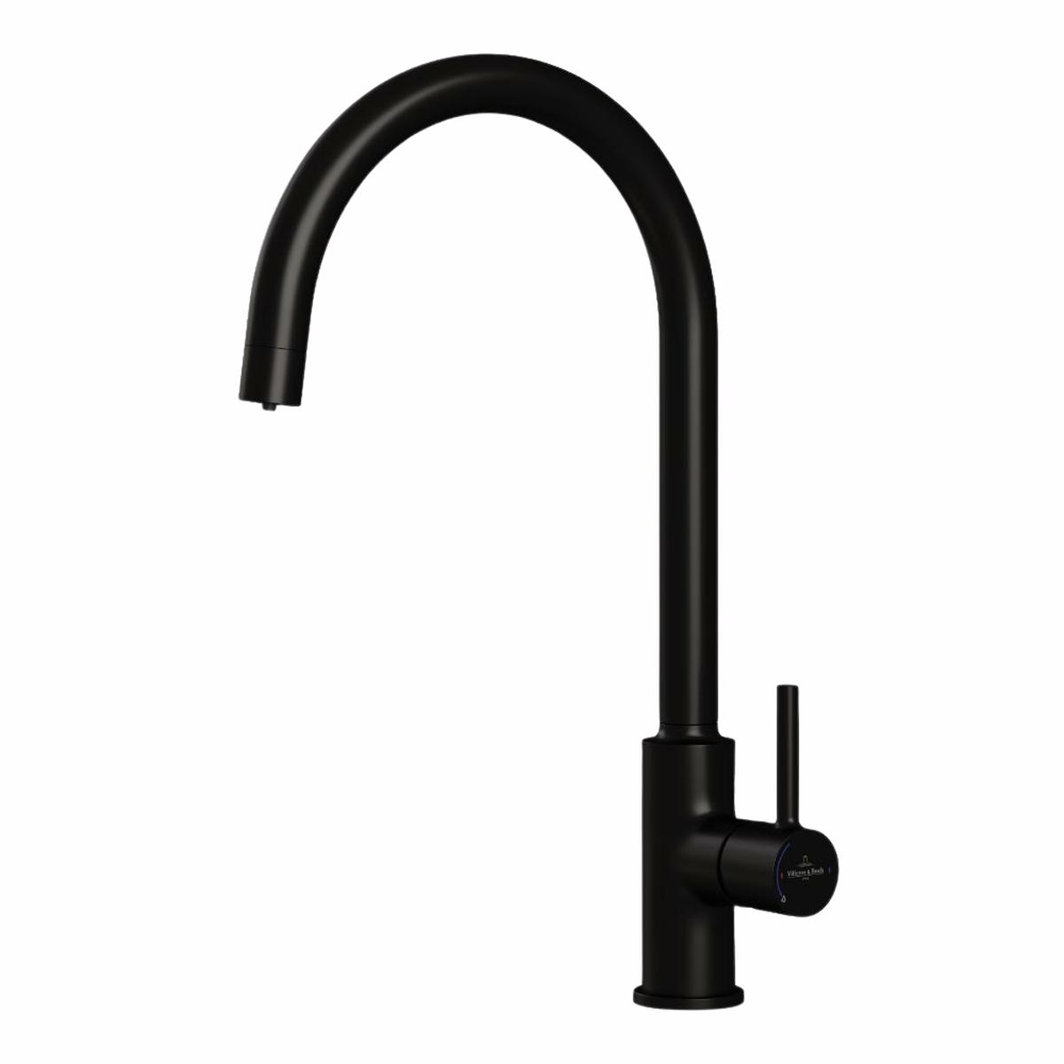 Villeroy & Boch Vita Pure Filtered Water Kitchen Mixer Matte Black