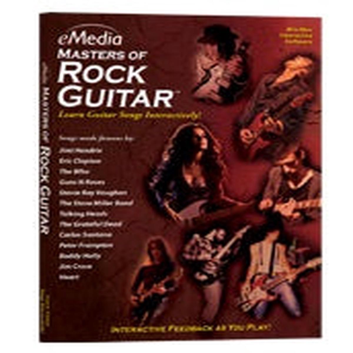 eMedia Masters of Rock Guitar Lessons (Download) 8211 Mac