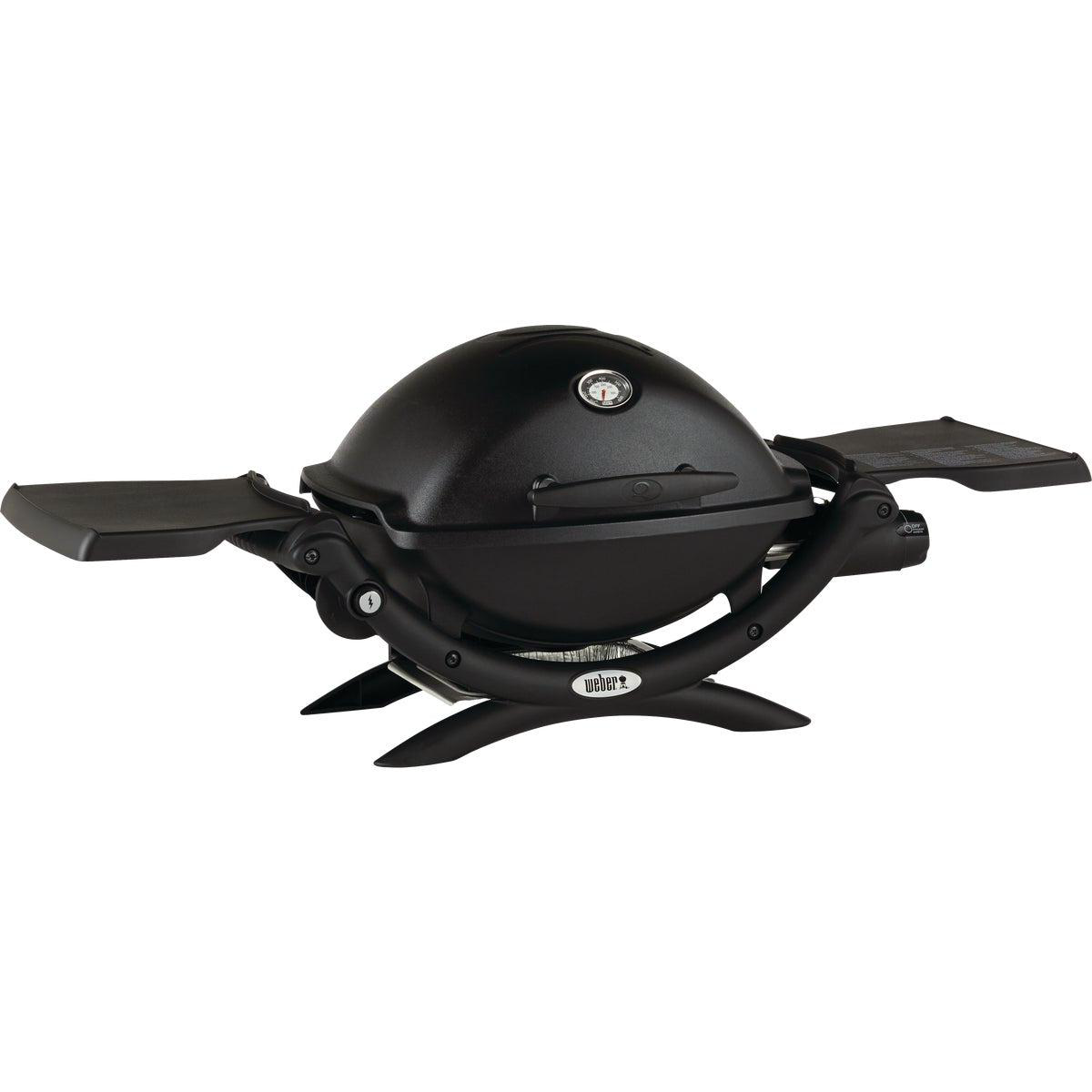 Weber Q 1200 1-Burner Black 8500-BTU LP Gas Grill