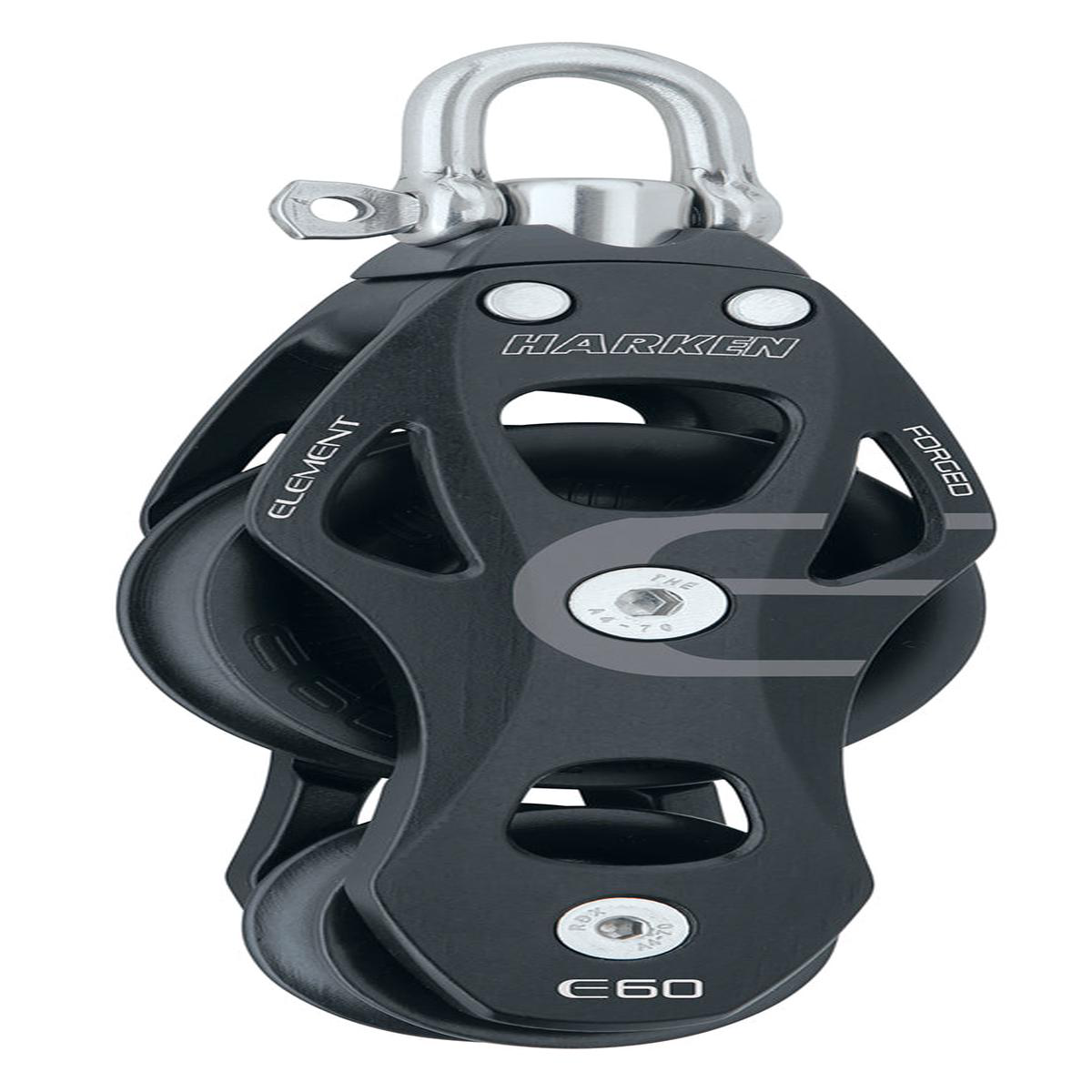 60 mm Aluminum Element Fiddle Block Swivel