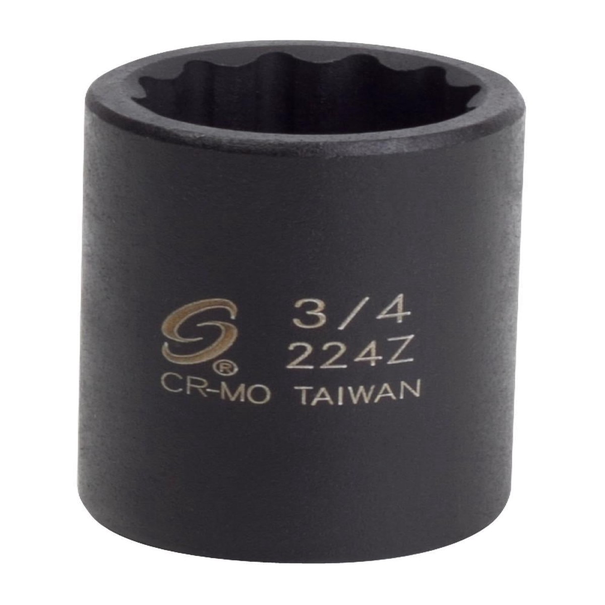 1/2" DRIVE 3/4" 12-POINT IMPACT SOCKET