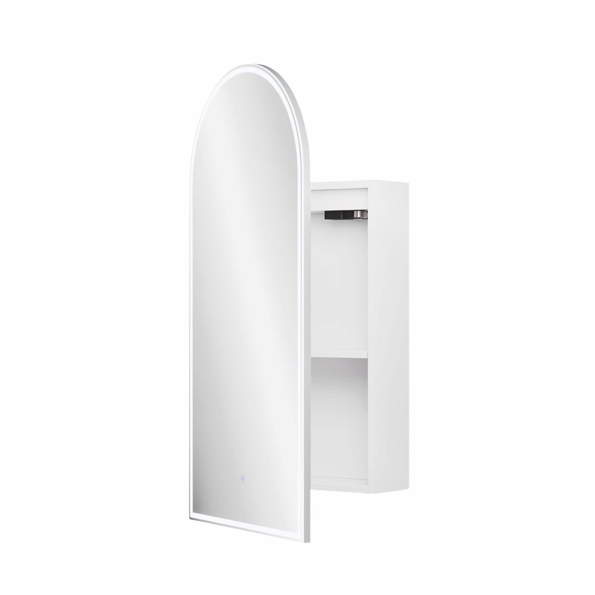 Fienza Arch 450mm LED Mirror Cabinet