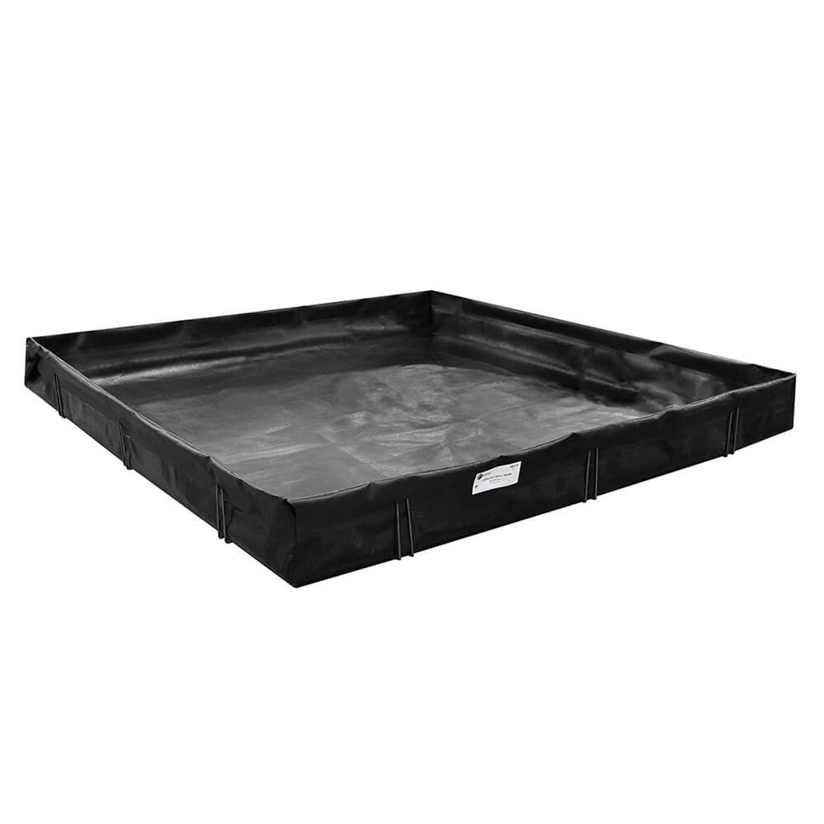 L-Bracket Spill Containment Berm, Black 10x50x1 (3x15.2x0.3)