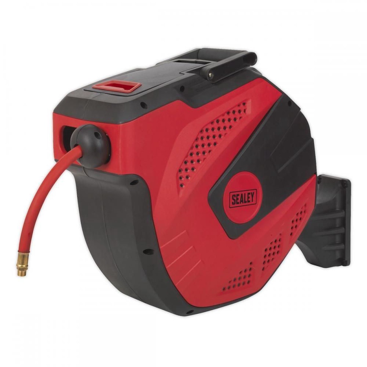Sealey SA823 Auto Rewind Control Air Hose Reel 20mtr 10mm ID Rubber Hose