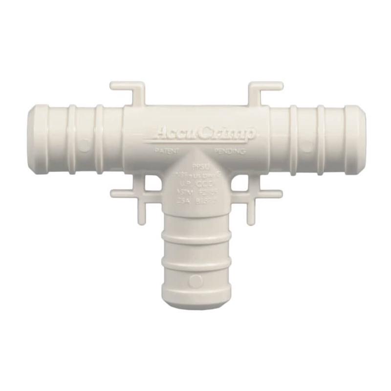 1/2" PEX Poly Tee