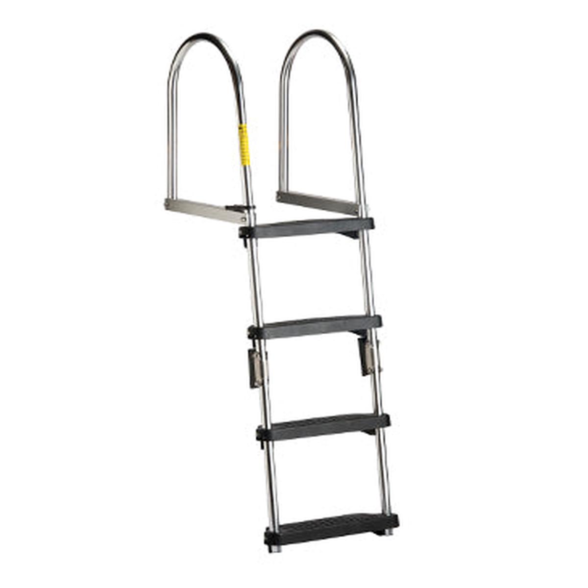 PREMIUM FOLDING PONTOON TRANSOM BOARDING LADDER
