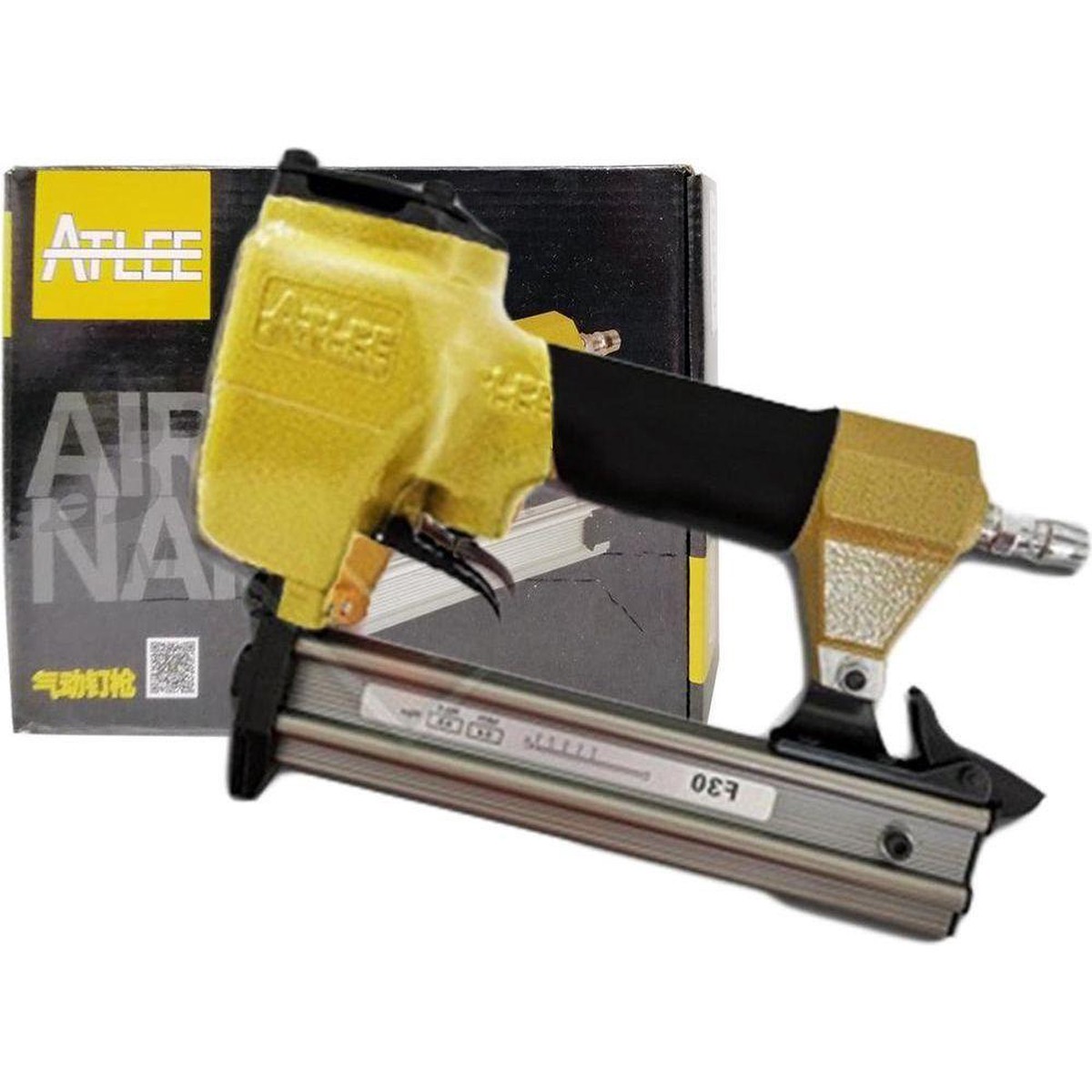 Atlee ANF30 Pneumatic Air Nailer / Nail Gun (Finish Nails)