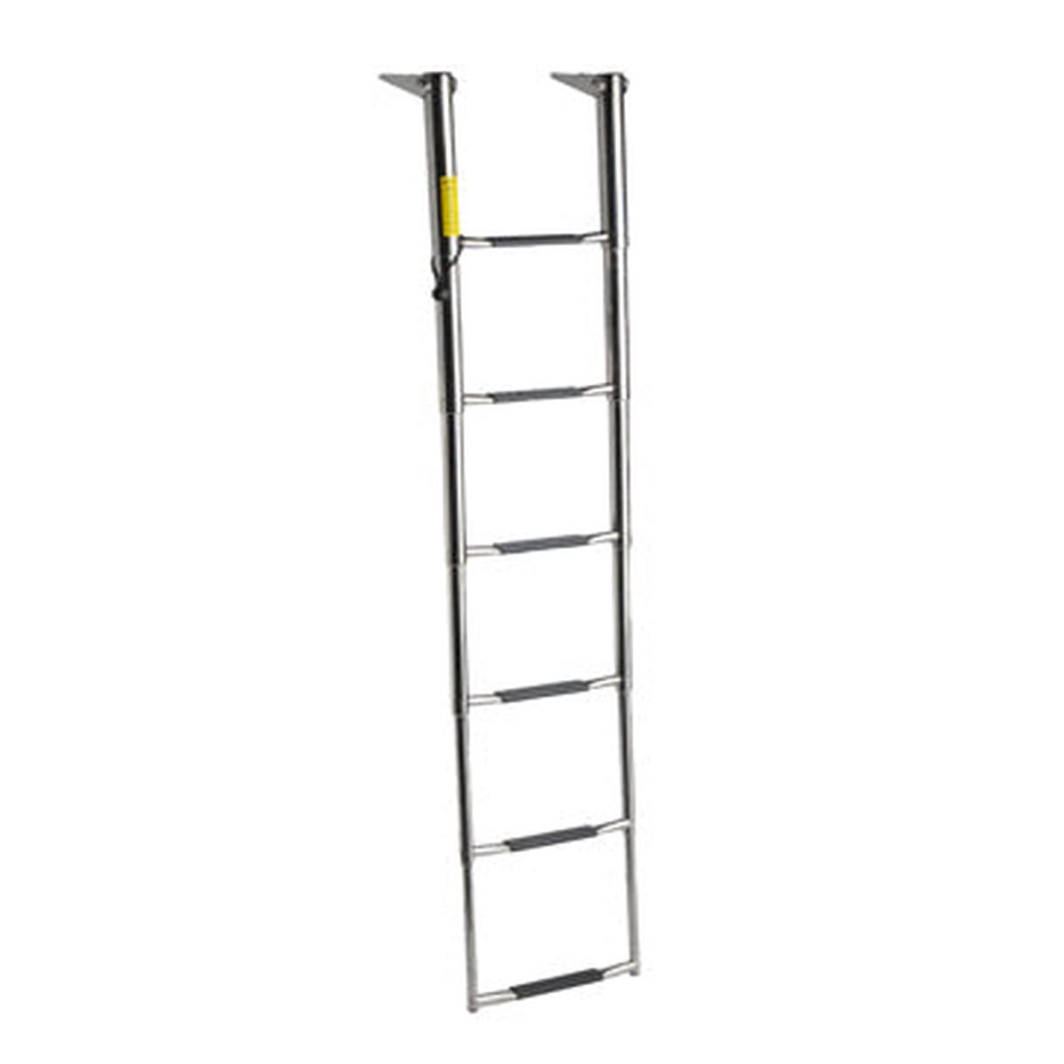 WIDE BODY OVER PLATFORM TELESCOPING LADDER