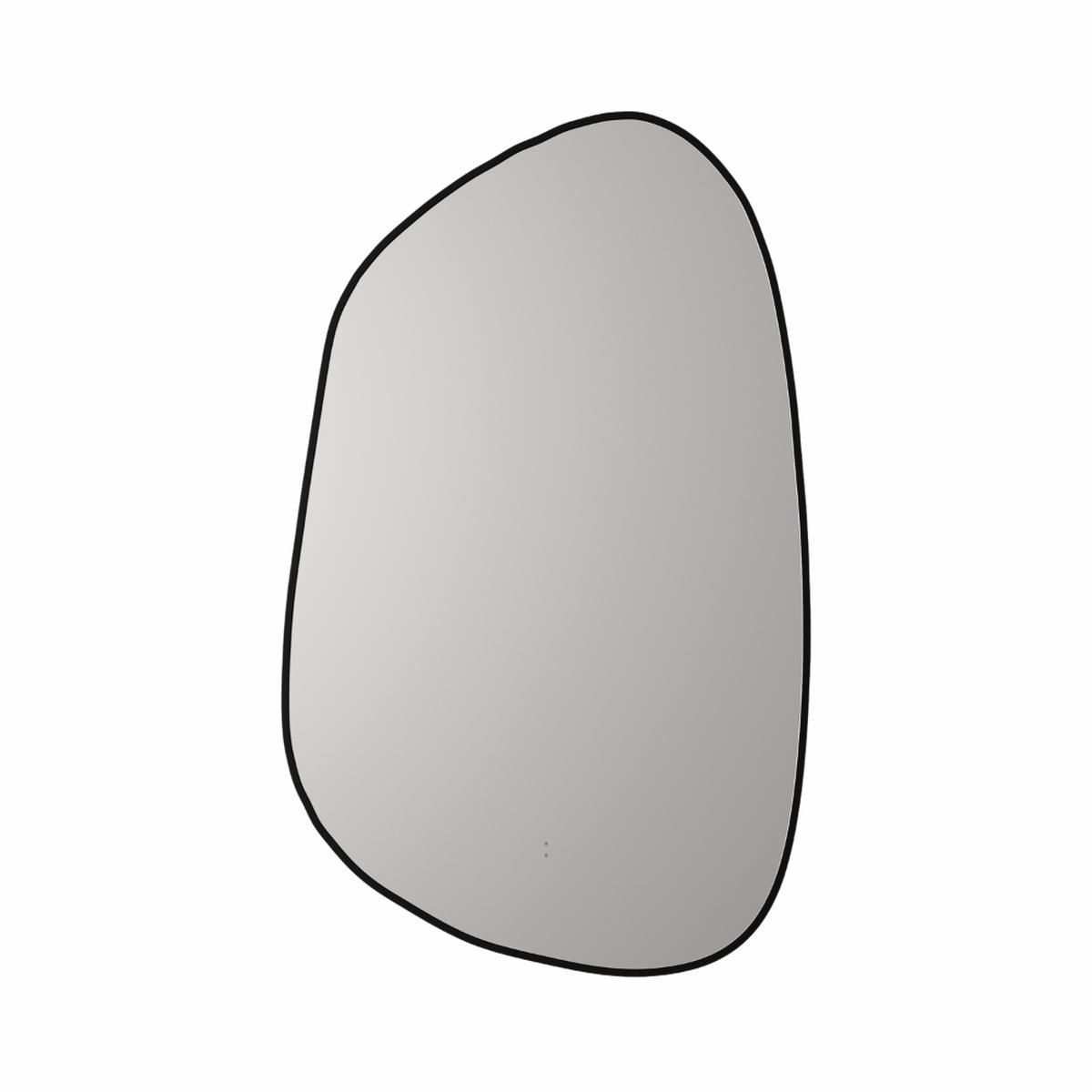 Aulic Tarcoola Asymmetric LED Mirror Matte Black