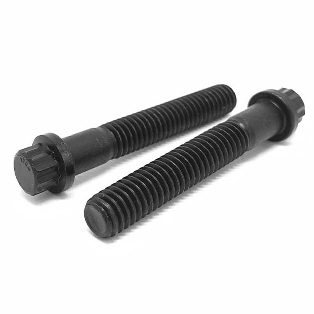 5/16-24x1/2" Alloy 12 Point Flange Screws Black Oxide