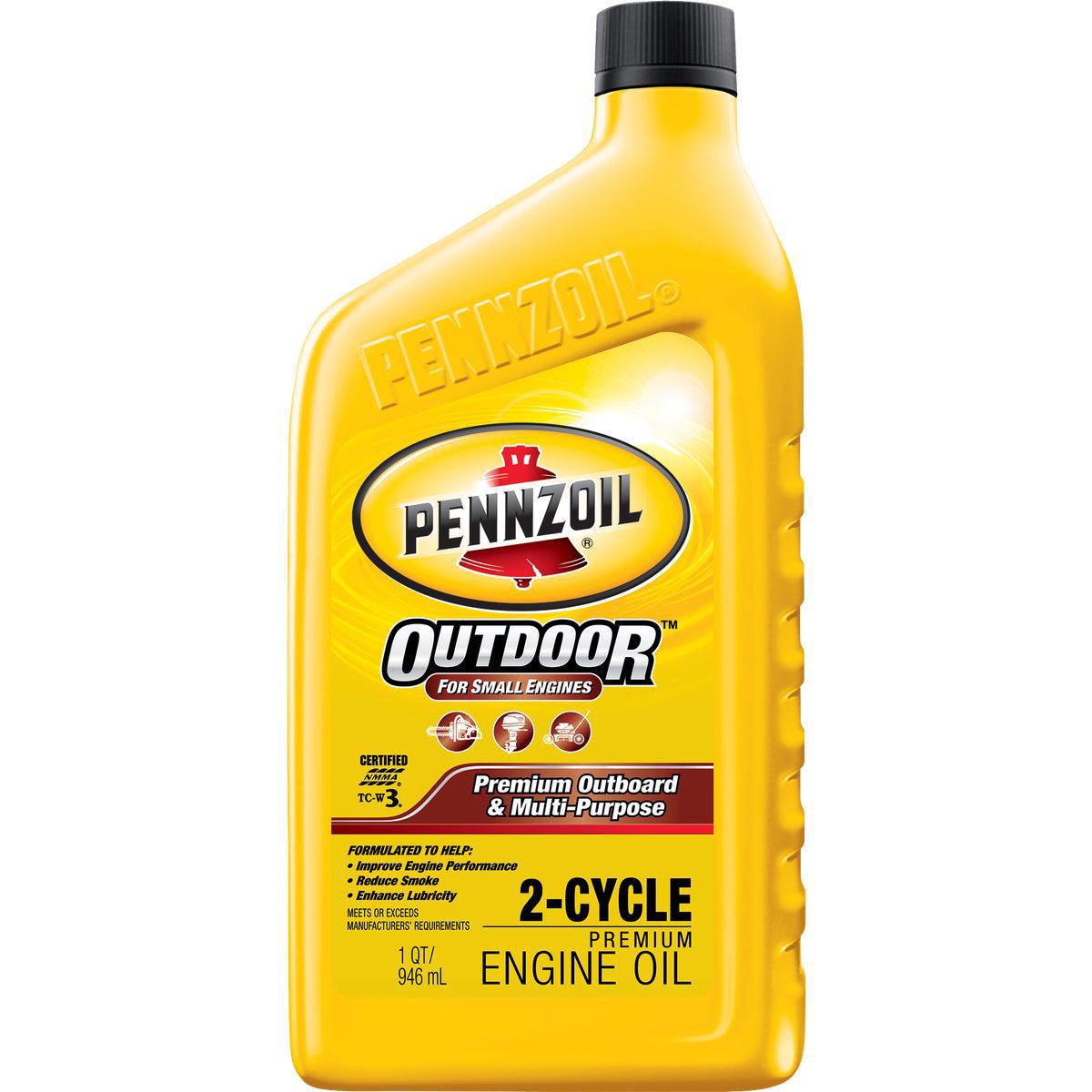 Pennzoil 1 Qt OutboardMulti-Purpose 2-Cycle Motor Oil